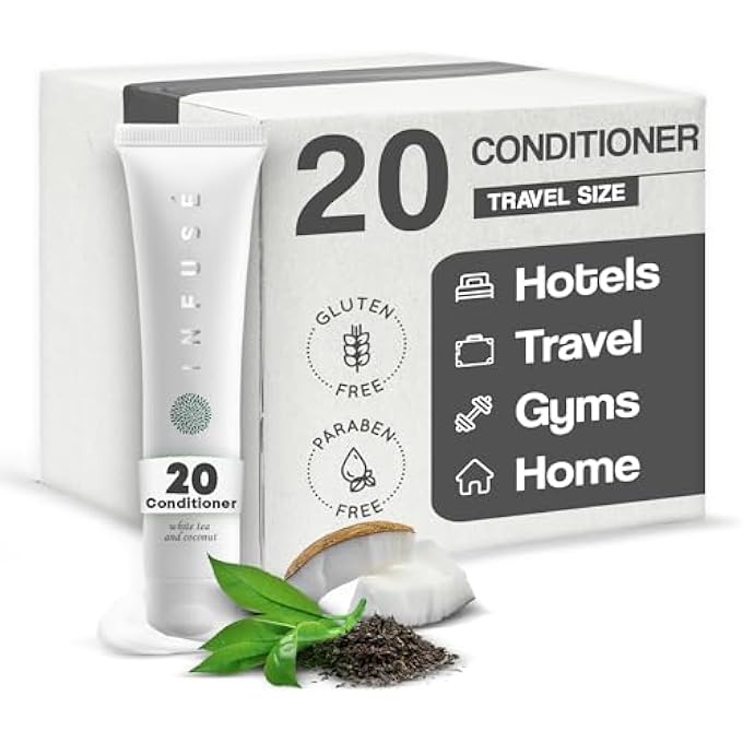 INFUSE TRAVEL-SIZE HOTEL CONDITIONER, 1 OZ. (CASE OF 20) - Image 2